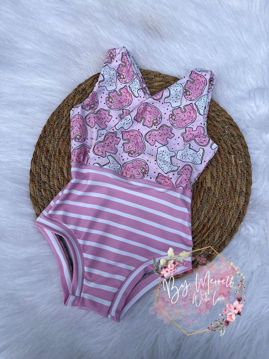 Animal Cracker One-Piece Infant/Child Swimsuit