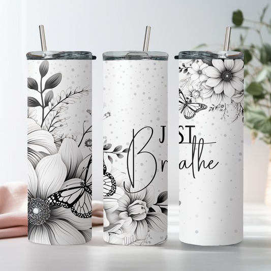 Just Breathe 20oz Tumbler