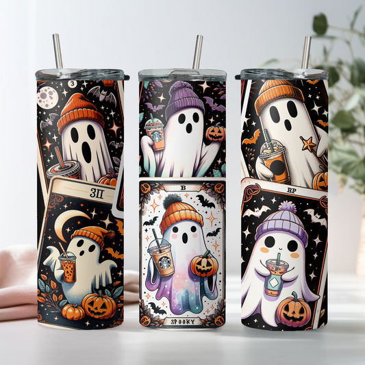 Ghost Card 20oz Tumbler