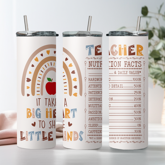 Teacher Appreciation 20oz Tumbler